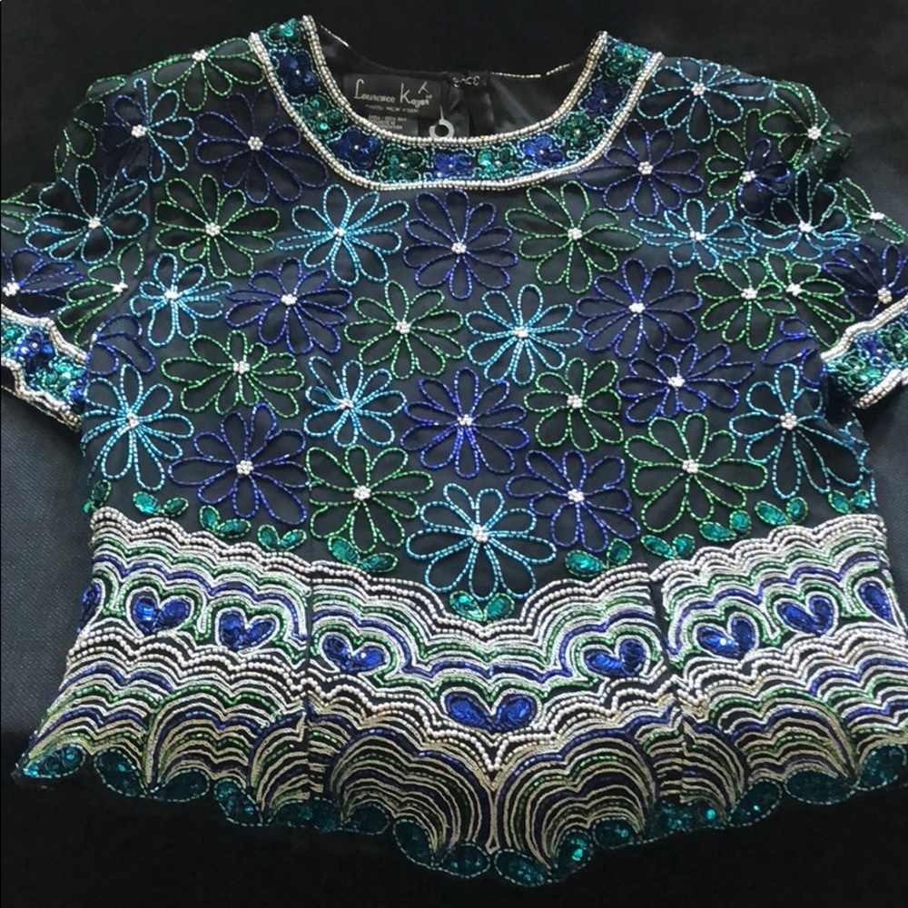 Vintage Sequined top